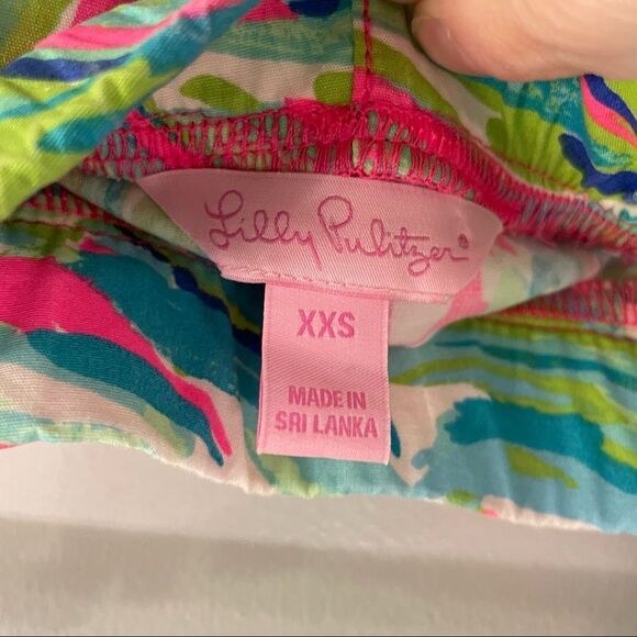 Lilly Pulitzer Ocean View Shorts Shady Lady - Picture 2 of 4